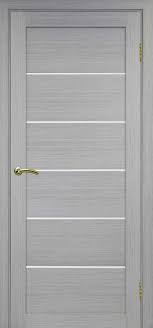 Полотно дверное Турин_506.12.60 эко-шпон дуб серый FL-Панель/Мателюкс