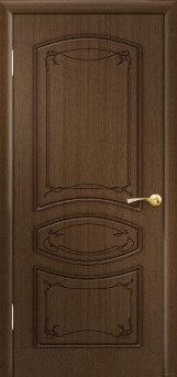Полотно дверное Walsta Версаль-1 орех ДГ 800мм