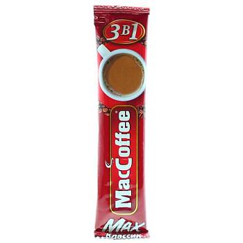 Кофе 3в1 MacCoffee MAX классик 16 г