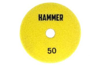 Диск алмазный шлифовальный 206-211 125 мм P 50; HAMMER, 691454