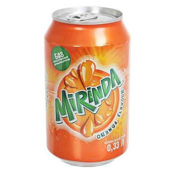 Вода Миринда Апельсин 0,33л ж/б