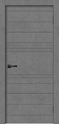 Полотно дверное ПВХ GEO-2 Бетон графит ПГ 700мм