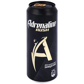 Напиток энергетический Adrenaline 0,449 л Rush ж/б
