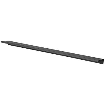 Ручка мебельная торцевая 500 мм матов черный; RT-005-500 BL Образец