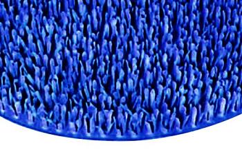 Коврик резиновый Травка 40х60 см синий; SUNSTEP