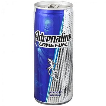 Напиток энергетический Adrenaline 0,25 л Game Fuel ж/б
