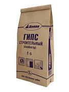Гипс строительный Г-5 (алебастр) 5кг; Диола