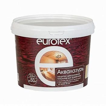 Защитно-декоративное покрытие для древесины Eurotex розовый ландыш, 2,5 кг; Рогнеда