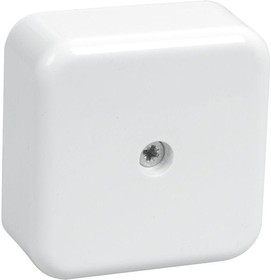 Коробка распаячная ОП 50х50х20 IP20 КМ41206-01 бел. IEK UKO10-050-050-020-K01