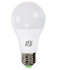 Лампа светодиодная LED-А60-standard 7Вт 220В Е27 3000К 600Лм; ASD, 4690612001692