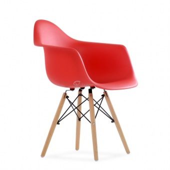 Кресло Barneo N-14 WoodMold красный; 95751