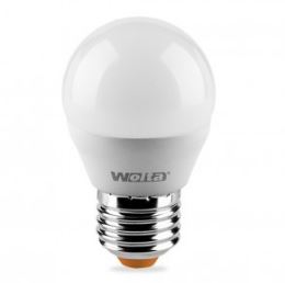 Лампа светодиодная LED G45 8Вт 800лм Е27 3000К; WOLTA, 4260375483594