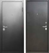 Дверь металлическая Стелс 960х2050мм R 1,2 мм антик серебро металл/металл