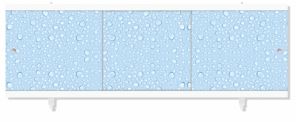Экран для ванны 148 см капли трехдверый Монолит М; Metakam