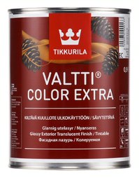 Лазурь фасадная Valtti Color Extra EС 0,9 л; TIKKURILA