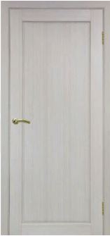 Полотно дверное Сицилия_701.1.90 эко-шпон дуб беленый FL-ОФ1 32мм