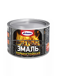 Эмаль термостойкая Д-510 антикоррозионная матовая 0,4 л черная