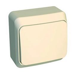 Переключатель Этюд о/у кремовый 1-кл; Schneider Electric, BA10-004K