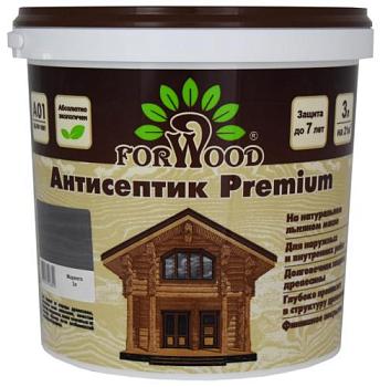 Антисептик на водной основе ВДПФ-1601 FORWOOD маренго 1л; РАДУГА