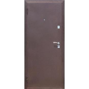 Дверь металлическая Стандарт/Стройгост 7-2 860х2050мм L металл/металл теплая