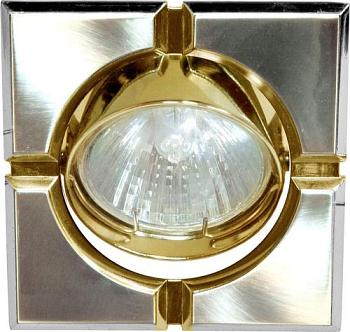 Светильник точечный 098Т MR16-S 50Вт G5.3 титан-золото; Feron, 17660