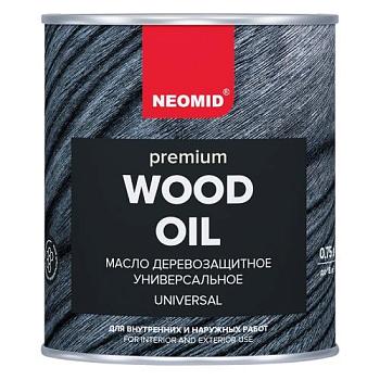 Масло деревозащитное Premium 0,75 л белый; NEOMID