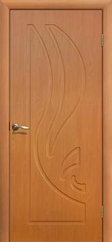 Полотно дверное Fly Doors Лилия ПВХ миланский орех ПГ 900мм; Сибирь Профиль