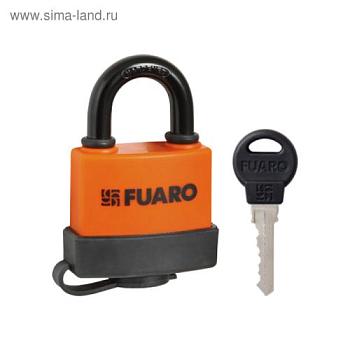 Замок навесной PL-3650 50 мм 3 английских ключа; Fuaro