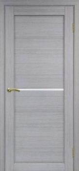 Полотно дверное Сицилия_712.12.80 эко-шпон белый монохром-ОФ МДФ/Мателюкс