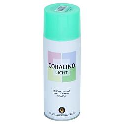 Краска аэрозольная декоративная CORALINO LIGHT 520мл волшебная мята 200г; CL1007