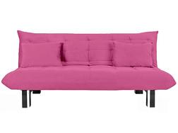 Диван-кровать Паттайя 197х90х100 см пурпурный/механизм книжка/SHAGGY MAGENTA