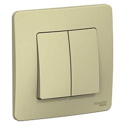 Переключатель 2-кл. с/у Blanca 10А IP20 250В беж. Schneider Electric, BLNVS106607