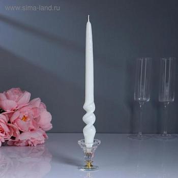 Свеча флекс 2,3х24,5 см белая; С-Л, 1575338