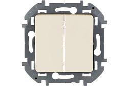 Выключатель 2-кл. Inspiria сл. кость; Legrand 673621