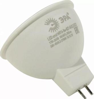 Лампа светодиодная ECO LED smd MR16 5Вт 827 GU5.3; ЭРА, Б0020622