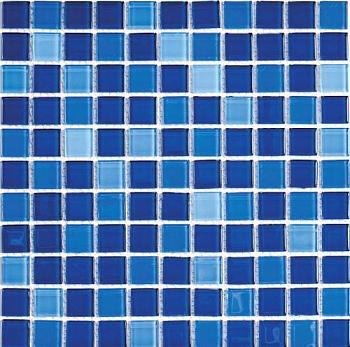Мозаика-растяжка JAMP BLUE №1 dark 4х25х25 30х30