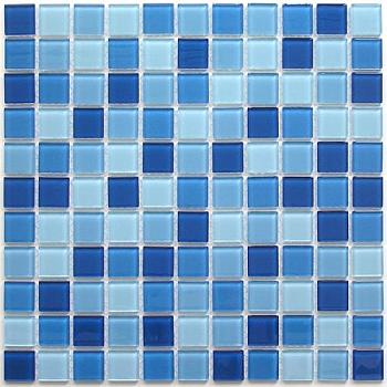 Мозаика стеклянная NAVY BLUE 4х25х25 30х30