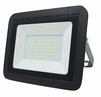 Прожектор LED7 10Вт CВт BLACK IP65 холодный белый ультратонкий; LEEK; LE040303-0025
