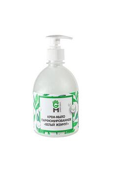 Мыло туалетное GreenMan 500мл жидкое Белый жемчуг парфюм с дозатором; GMs-22-500