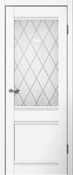 Полотно дверное Fly Doors CLASSIC С1 эмалит белый ПО 700мм; Сибирь Профиль