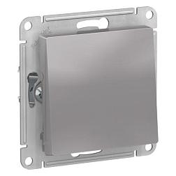 Переключатель 1-кл. с/у AtlasDesign 10А IP20 10AX алюм. Schneider Electric, ATN000361