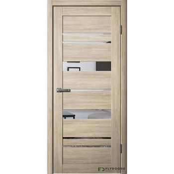 Полотно дверное Fly Doors La Stella эко-шпон 283 ясень латте зеркало 600мм; Сибирь Профиль