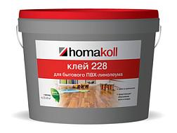 Клей для ПВХ покрытий 228 4 кг д/бытового линолеума; HOMAKOLL