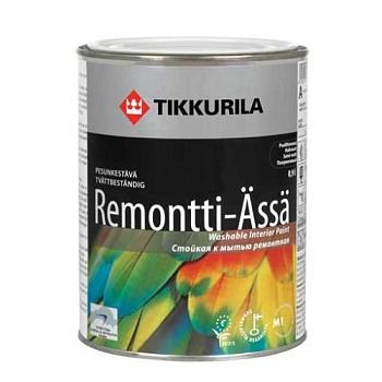 Краска В/Д для стен и потолков Remontti-Assa полуматовая С 2,7 л; TIKKURILA