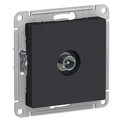 Розетка TV ATLAS DESIGN оконечный 1DB карбон Schneider Electric, ATN001091
