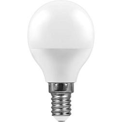 Лампа светодиодная LB-550 9Вт 230В E14 2700K G45; Feron, 25801