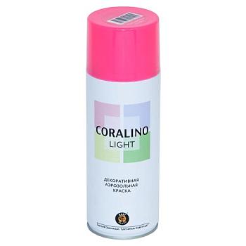 Краска аэрозольная декоративная CORALINO LIGHT 520мл пыльная роза 200г; CL1004