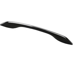 Ручка мебельная скоба 160 мм черный хром; S-3900-160(192) BL