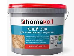 Клей для ПВХ покрытий 208 1,3 кг универсальный; HOMAKOLL