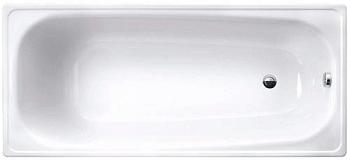 Ванна стальная эмалированная Classic 150х75 см Белая с ножками; White Wave
